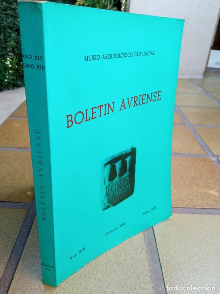 Second hand books: Bolet&iacute;n Auriense. Tomo XIII, 1983
