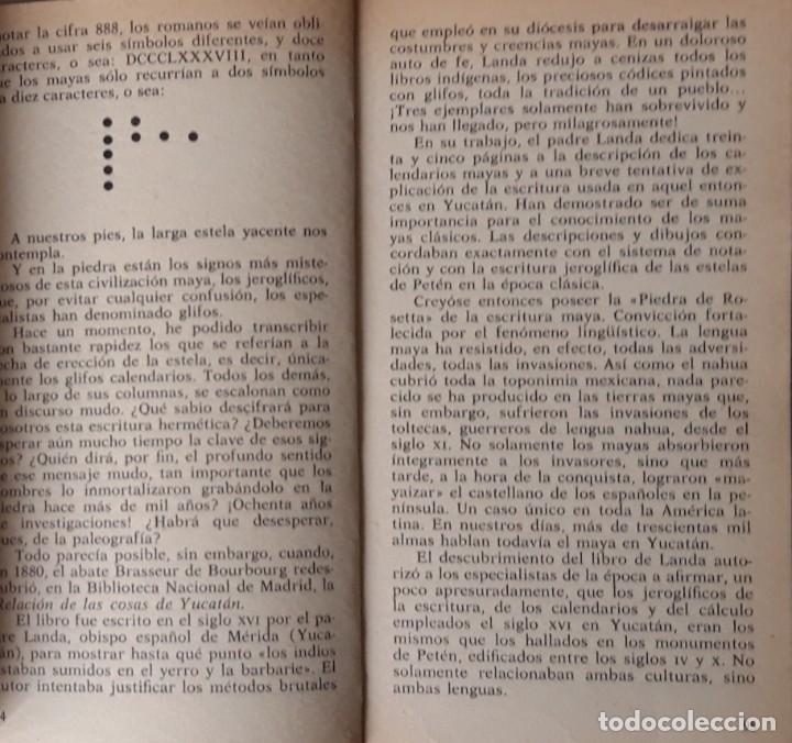 Libros de segunda mano: EN EL PAIS DE LOS MAYAS. - Foto 4