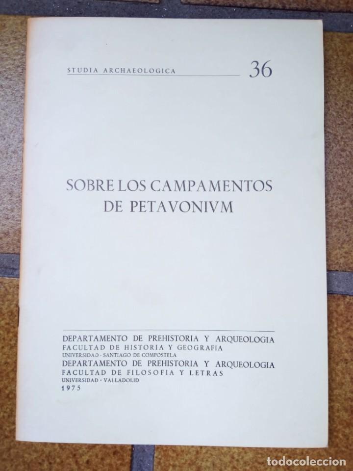 Libros de segunda mano: Sobre los campamentos de Petavonium - Foto 1
