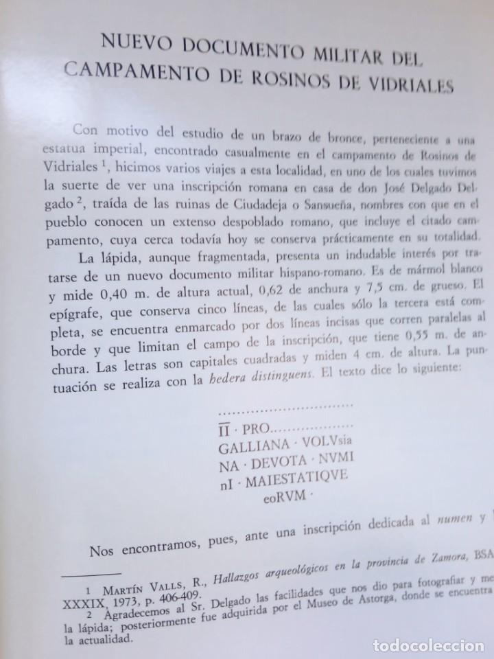 Libros de segunda mano: Sobre los campamentos de Petavonium - Foto 2