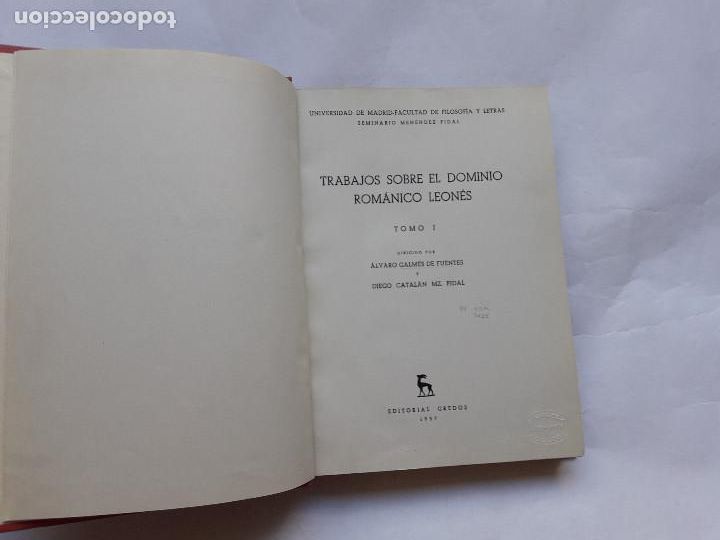 Libri di seconda mano: TRABAJOS SOBRE EL DOMINIO ROM&Aacute;NICO LEONES. 2 TOMOS EN 1 . Alvaro Games, tapa dura