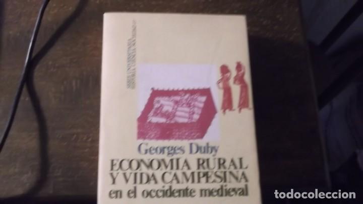 Libri di seconda mano: Geoges duby. Economia rural y campesina en el occidente medieval