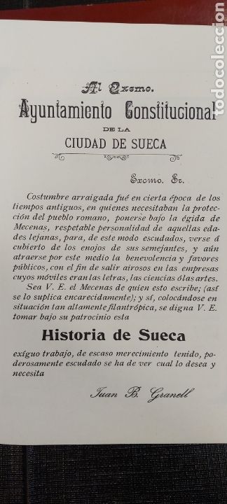 Libros de segunda mano: Historia de Sueca,facsimil - Foto 4