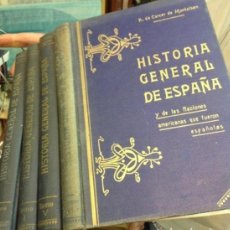 Libros de segunda mano: HISTORIA GENERAL DE ESPAÑA Y DE LAS NACIONES AMERICANAS QUE FUERON ESPAÑOLAS.CARCER DE MONTALBAN.. Lote 244820400