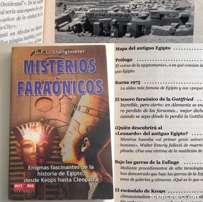 Libri di seconda mano: MISTERIOS FARA&Oacute;NICOS - LIBRO ENIGMAS DE EGIPTO HISTORIA ARQUEOLOG&Iacute;A TESORO PIR&Aacute;MIDES KEOPS MISTERIO