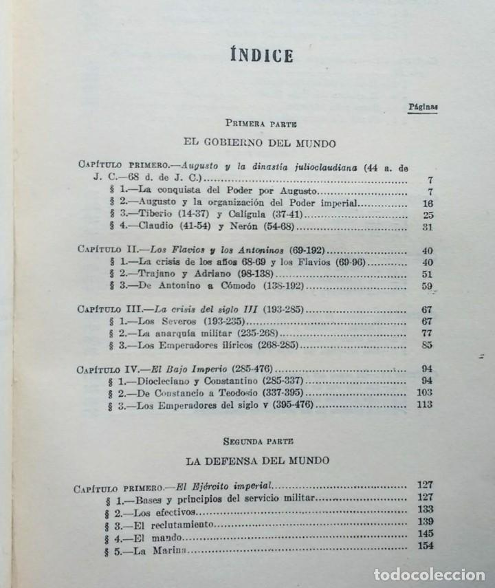 Libros de segunda mano: EL IMPERIO ROMANO - LEON HOMO. - Foto 3