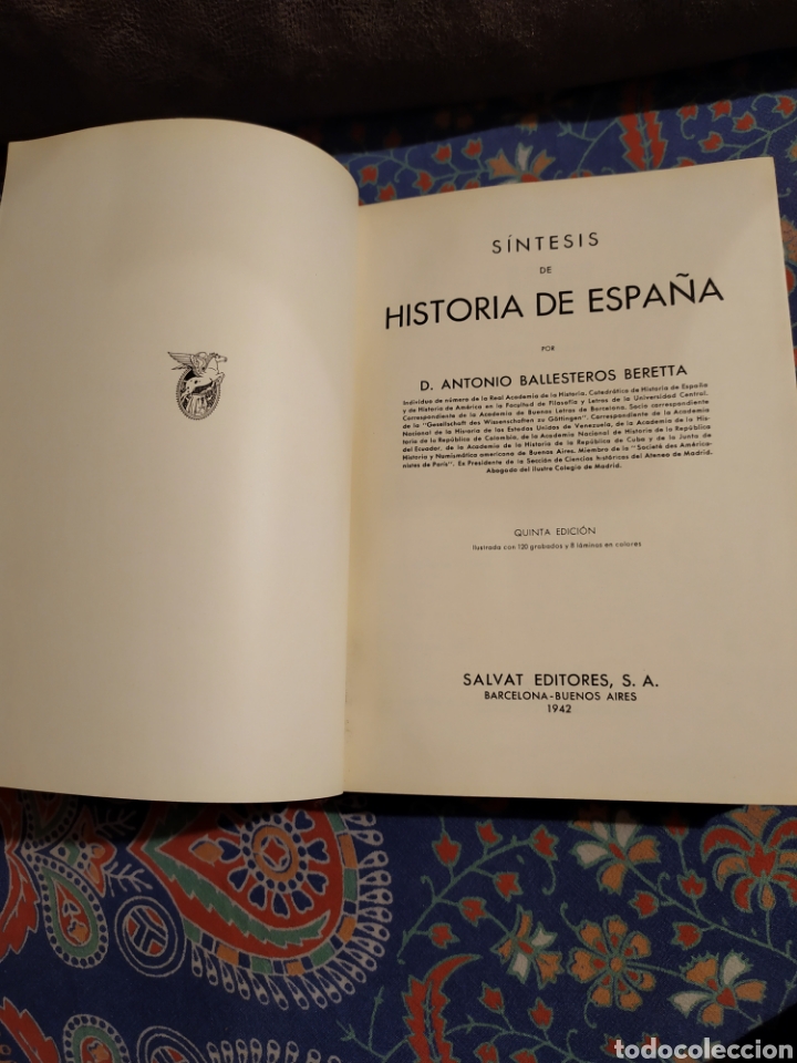 Libros de segunda mano: Libro La Historia de Espa&ntilde;a 1942 - Foto 5