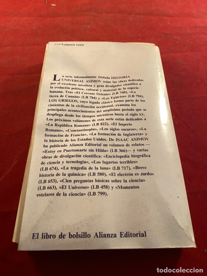 Libros de segunda mano: Issac Asimov LOS GRIEGOS - Foto 3