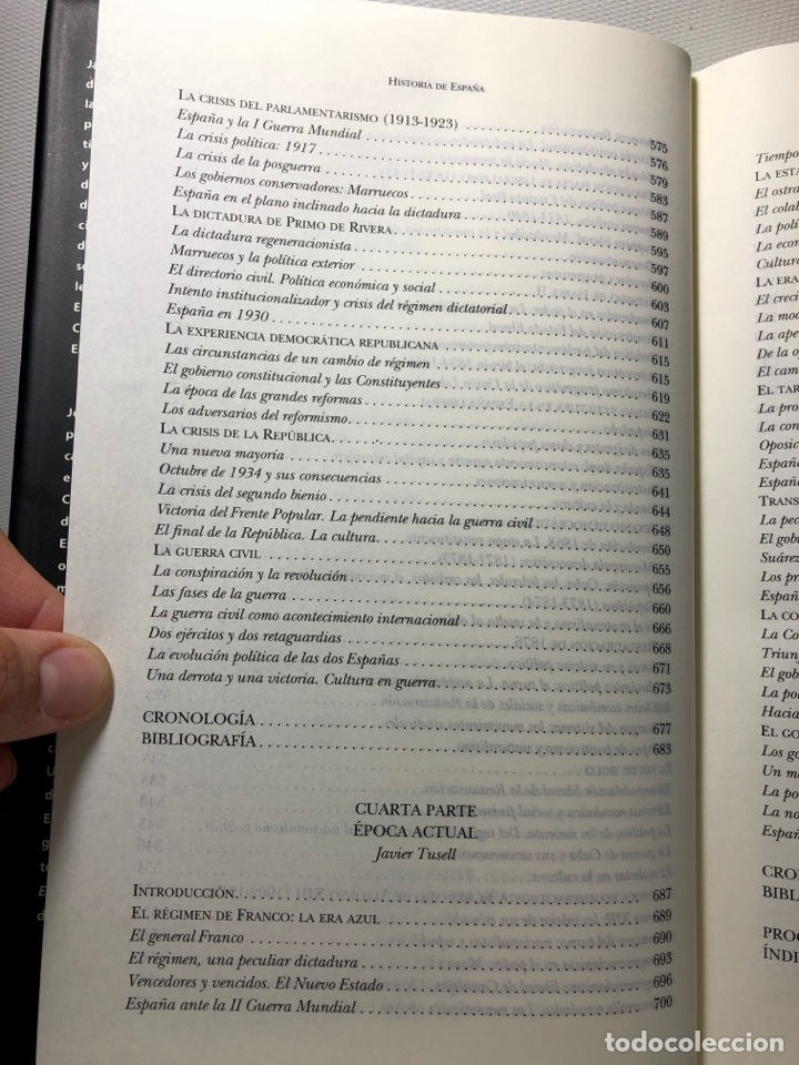 Libros de segunda mano: HISTORIA DE ESPA&Ntilde;A - JAVIER TUSELL - TAURUS - Foto 6
