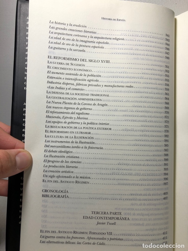 Libros de segunda mano: HISTORIA DE ESPA&Ntilde;A - JAVIER TUSELL - TAURUS - Foto 8