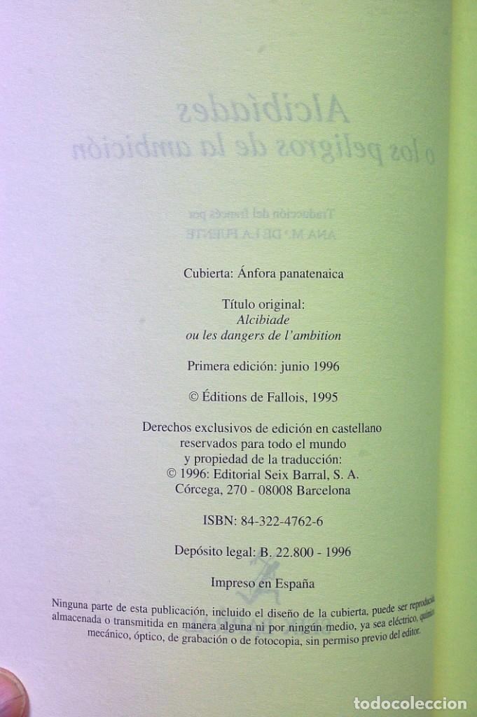 Libros de segunda mano: Alcib&iacute;ades. Jacqueline de Romilly - Foto 2