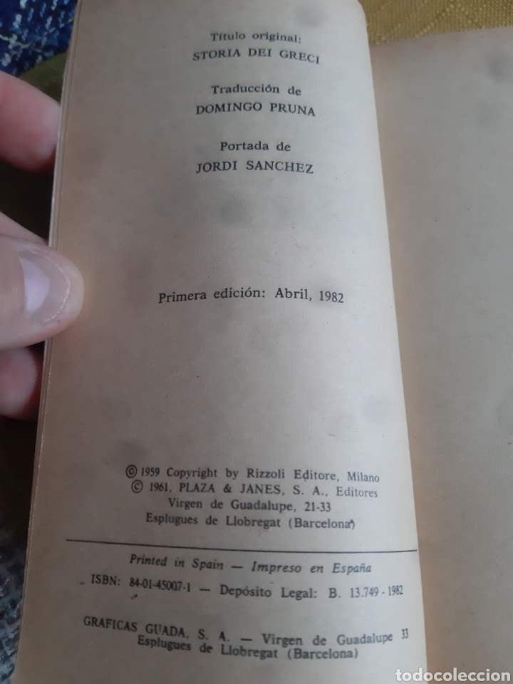 Libros de segunda mano: Libro Historia de los Griegos (1&deg; Edici&oacute;n) - Foto 4