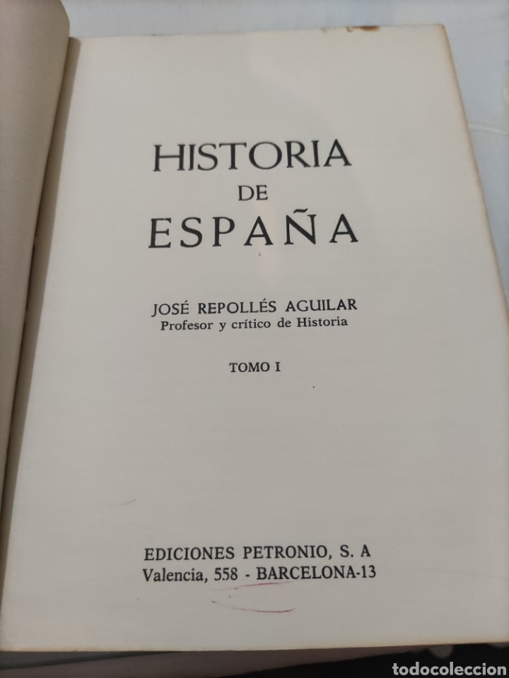 Libros de segunda mano: Historia de Espa&ntilde;a..... - Foto 3
