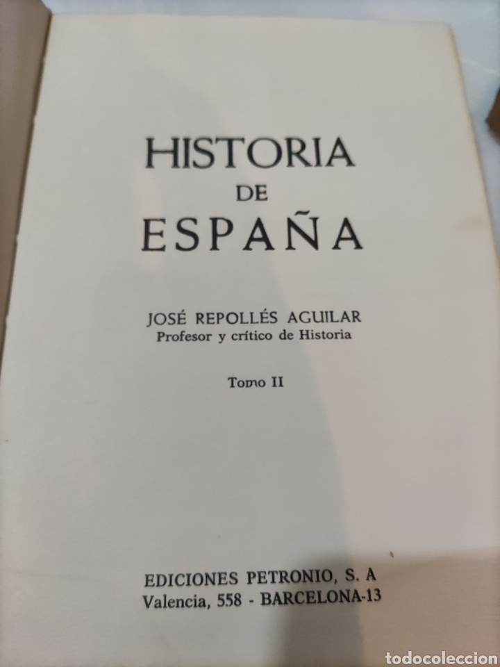 Libros de segunda mano: Historia de Espa&ntilde;a..... - Foto 4