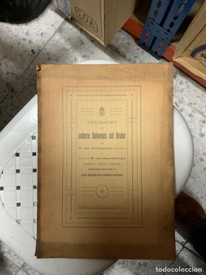 Libros de segunda mano: Exploraci&oacute;n de catorce d&oacute;lmenes del Aralar - Foto 1