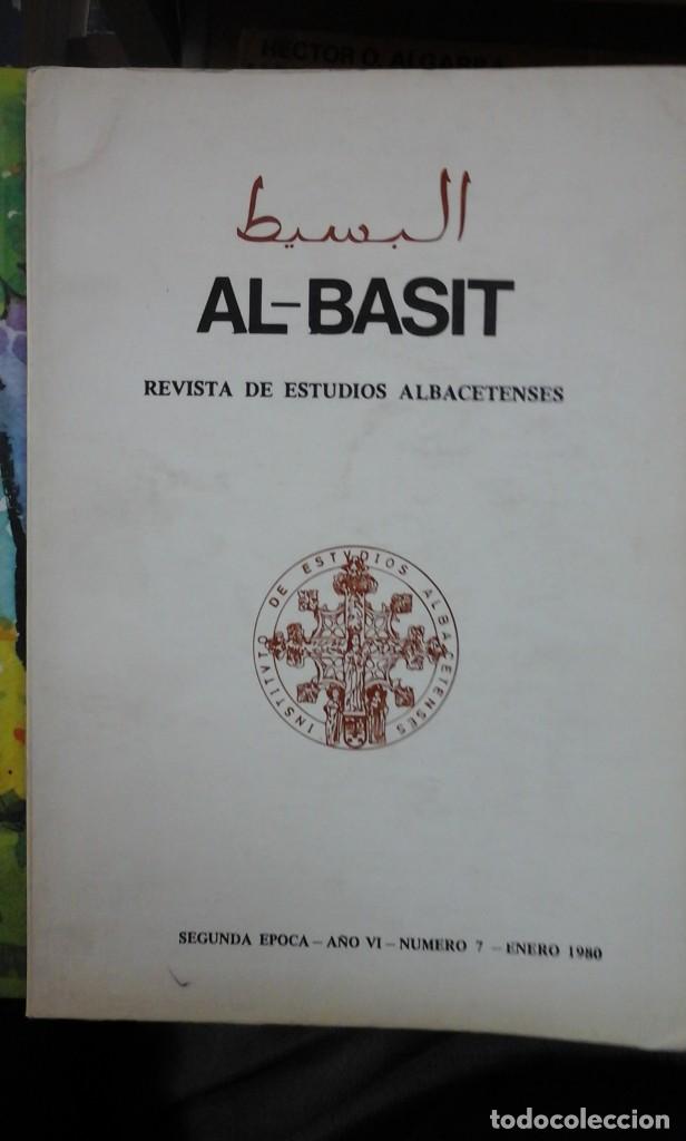 Libros de segunda mano: ERMITAS DE CHINCHILLA y otros ensayos. Revista de Estudios Albacetenses AL-BASIT. A&ntilde;o VI n&ordm; 7 (Albac
