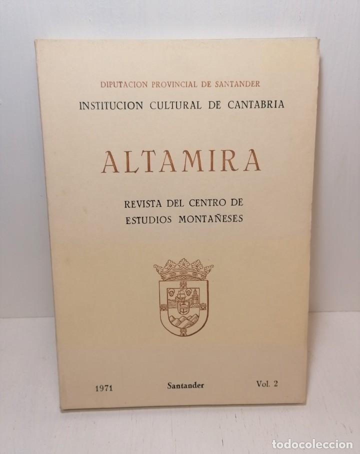 Gebrauchte B&uuml;cher: Libro: &rdquo;altamira revista del centro de estudios monta&ntilde;eses vol 2 a&ntilde;o 1971&rdquo; edit.Santander