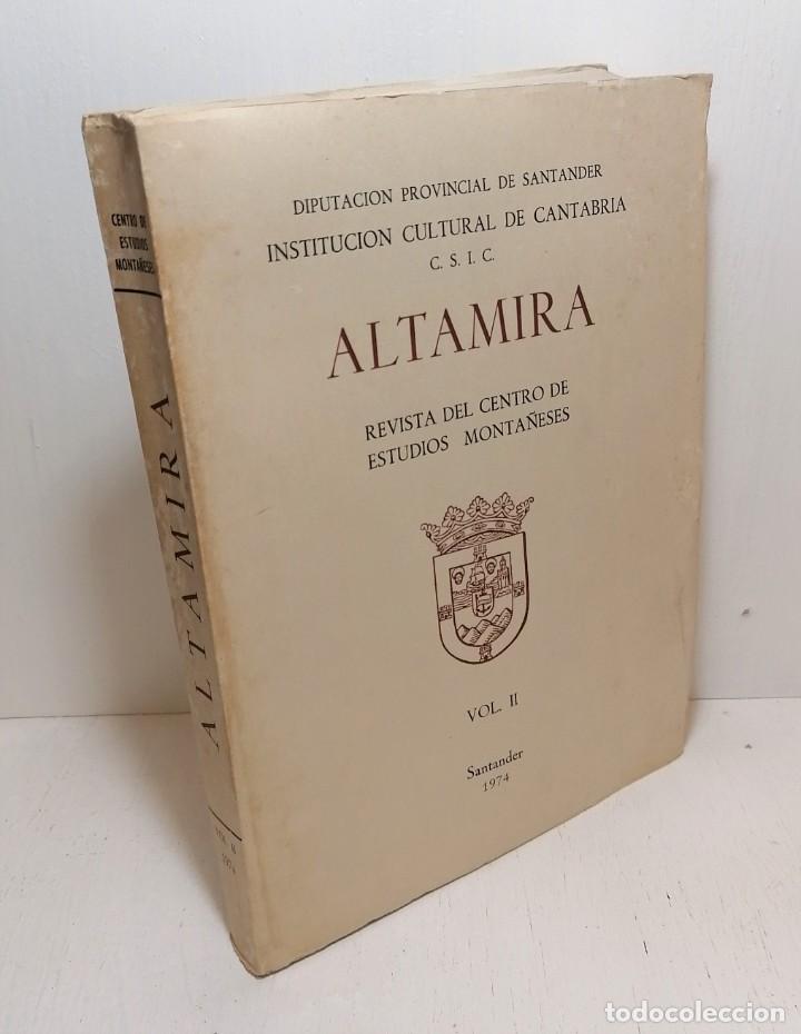 Gebrauchte B&uuml;cher: Libro: &rdquo;altamira revista del centro de estudios monta&ntilde;eses vol 2 a&ntilde;o 1974&rdquo; edit.Santander