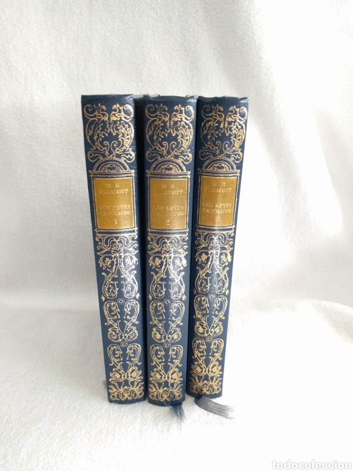 Gebrauchte B&uuml;cher: Grandes figuras de la historia de Espa&ntilde;a. Historia del reinado de los Reyes cat&oacute;licos. 3 tomos.