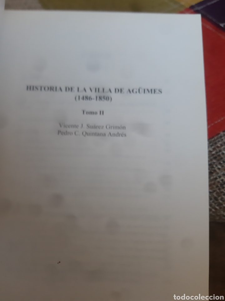 Libros de segunda mano: Libros HISTORIA DE LA VILLA DE AGÜIMES (1486-1850) - Foto 14 - 280516658