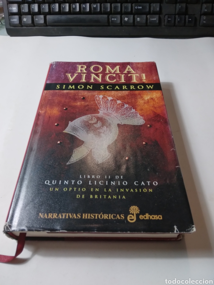 Libros de segunda mano: Simon Scarrow, Roma Vincit, EDHASA libro II - Foto 1