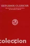 Libri di seconda mano: estudios cl&aacute;sicos tomo XLVIII n&uacute;mero 130 2006