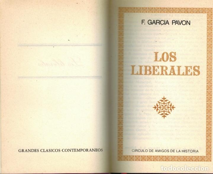 Libros de segunda mano: LOS LIBERALES - Foto 1