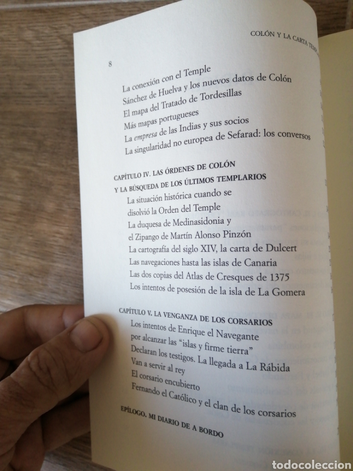 Libros de segunda mano: Col&oacute;n y la carta templaria - Foto 5