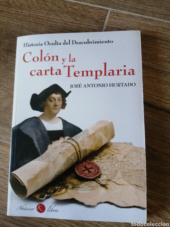 Libros de segunda mano: Col&oacute;n y la carta templaria - Foto 1