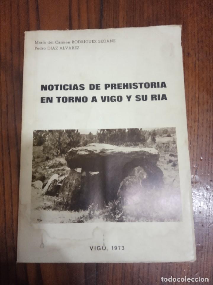 Libros de segunda mano: NOTICIAS DE PREHISTORIA EN TORNO A VIGO Y SU RIA.RODR&Iacute;GUEZ SEOANE, Mar&iacute;a del Carmen / D&Iacute;AZ &Aacute;LVAREZ.