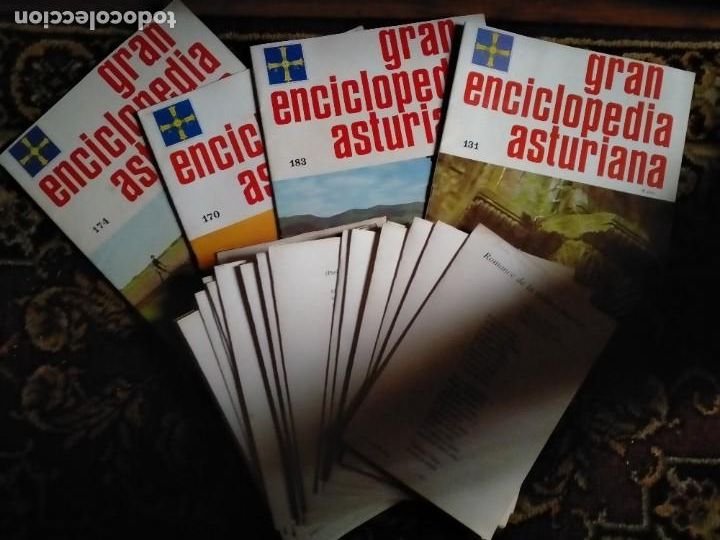 Gebrauchte B&uuml;cher: CUATRO 4 FASTICULOS DE GRAN ENCLOPEDIA ASTURIAS MAS POES&Iacute;A ANTOLOG&Iacute;A DEL BABLE