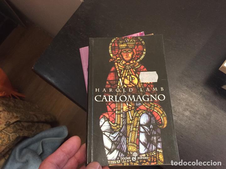Libros de segunda mano: HAROLD LAMB. CARLOMAGNO. EDHASA NUEVO !!! - Foto 1