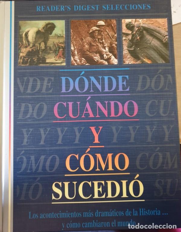Libros de segunda mano: DONDE, CUANDO Y COMO SUCEDI&Oacute;. - - Foto 1