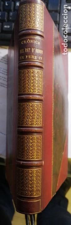 Livres d'occasion: CR&Oacute;NICA DEL REY D'ARAGO EN PERE IV LO CEREMONI&Oacute;S, &Oacute; DEL PUNYALET-1885 i ANTIGA FUNDACIO CIUTAT BARCE