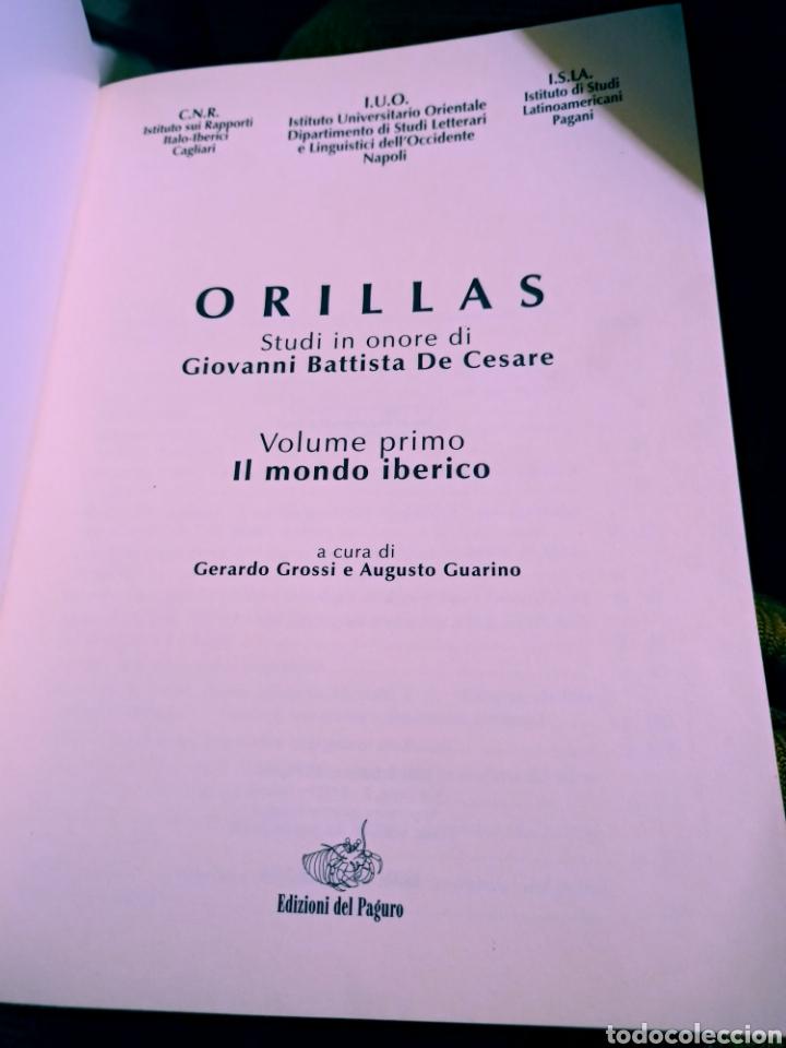 Libros de segunda mano: Orillas. Il mondo ib&eacute;rico - Foto 3