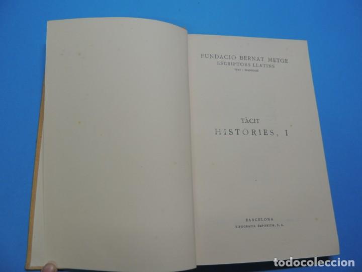 Libros de segunda mano: HISTORIES, I .- P. CORNELI TACIT - Foto 4