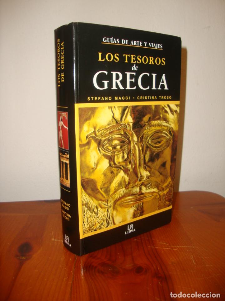 Libros de segunda mano: LOS TESOROS DE GRECIA. GUIAS DE ARTE Y VIAJES - STEFANO MAGGI, CRISTINA TROSO - MUY BUEN ESTADO - Foto 1 - 303340918