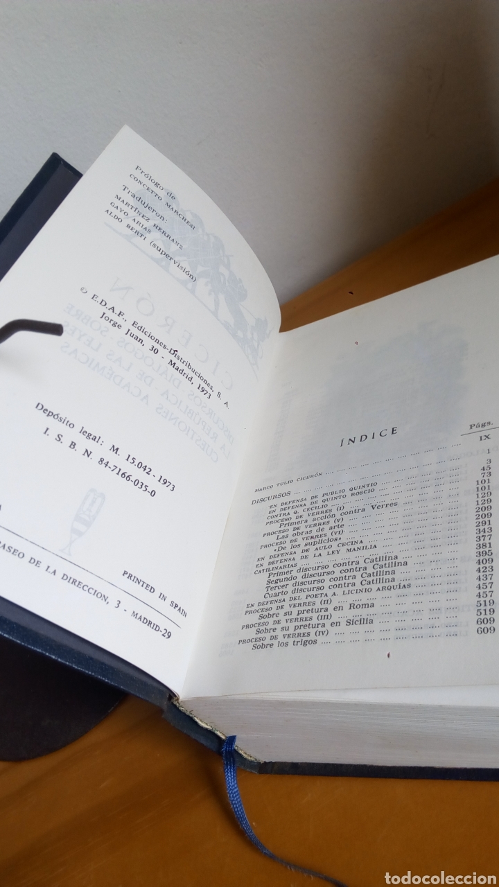 Libros de segunda mano: Cicer&oacute;n. Obras. Edaf 1973 - Foto 4
