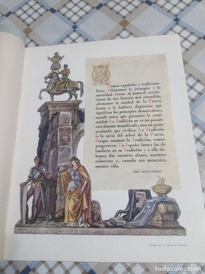 Libros de segunda mano: Libro antiguo de la cruzada espa&ntilde;ola - Foto 4
