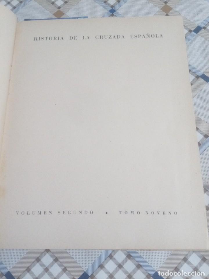 Libros de segunda mano: Libro antiguo de la cruzada espa&ntilde;ola - Foto 2