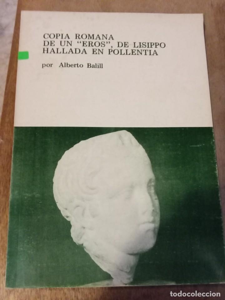 Second hand books: Copia romana de un &rdquo;Eros&rdquo;, de Lisippo hallada en Pollentia, de Alberto Balill. Museo de Mallorca.