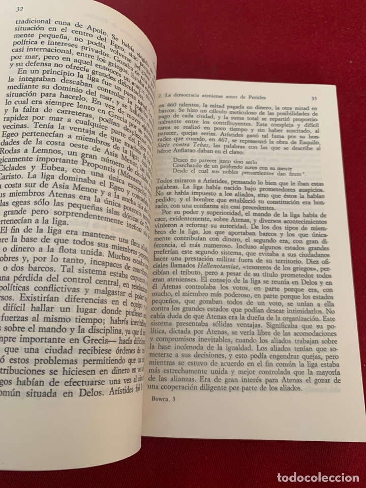 Libros de segunda mano: La Atenas de Pericles. C. M. Bowra. - Foto 6
