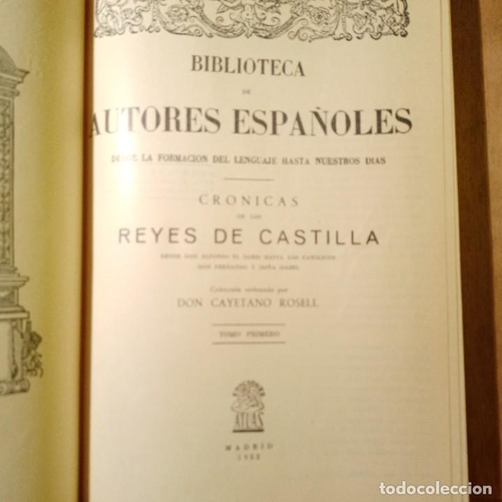 Gebrauchte B&uuml;cher: Cayetano Rosell-Cr&oacute;nicas de los reyes de Castilla. Tres tomos-