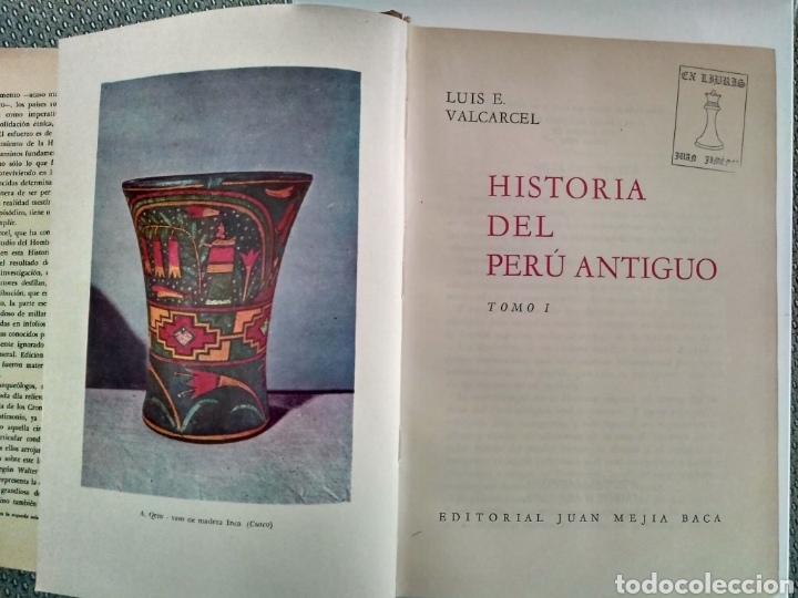 Libros de segunda mano: Historia del Per&uacute; antiguo / Luis E. Valc&aacute;rcel - Foto 7