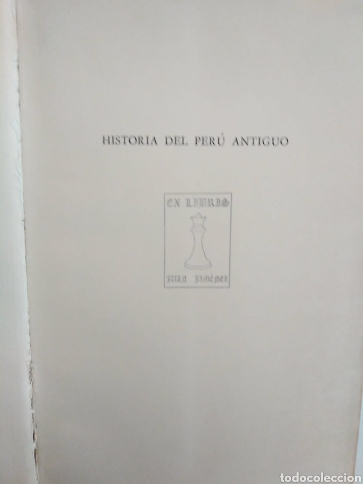 Libros de segunda mano: Historia del Per&uacute; antiguo / Luis E. Valc&aacute;rcel - Foto 5