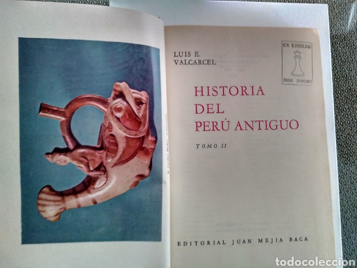 Libros de segunda mano: Historia del Per&uacute; antiguo / Luis E. Valc&aacute;rcel - Foto 13