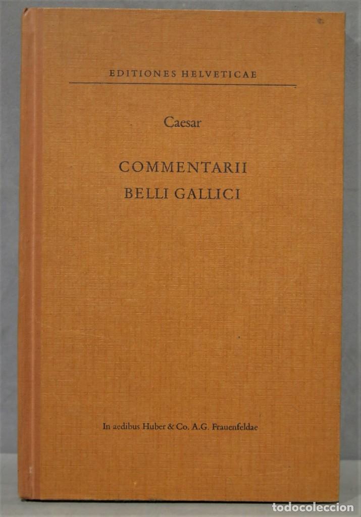 Libros de segunda mano: Commentarii belli gallici. CAESAR - Foto 1