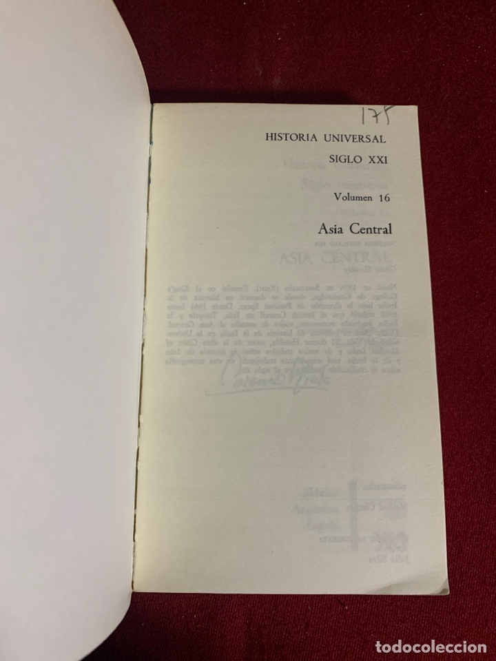 Libros de segunda mano: Asia central. Gavin Hambly. - Foto 3