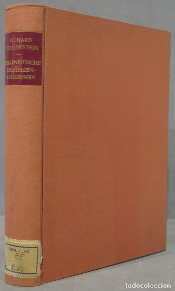 Second hand books: Die hellenistischen Mysterienreligionen. REITZENSTEIN