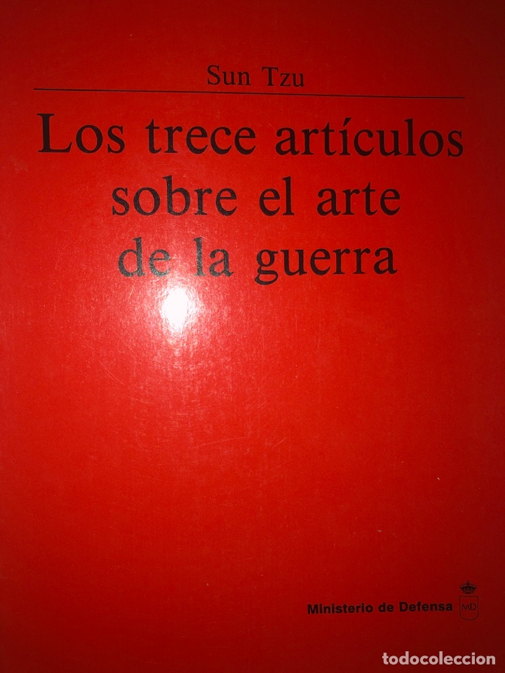 Gebrauchte B&uuml;cher: SUN TZU: LOS TRECE ART&Iacute;CULOS SOBRE EL ARTE DE LA GUERRA.
